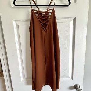 Sleeveless mini dress
